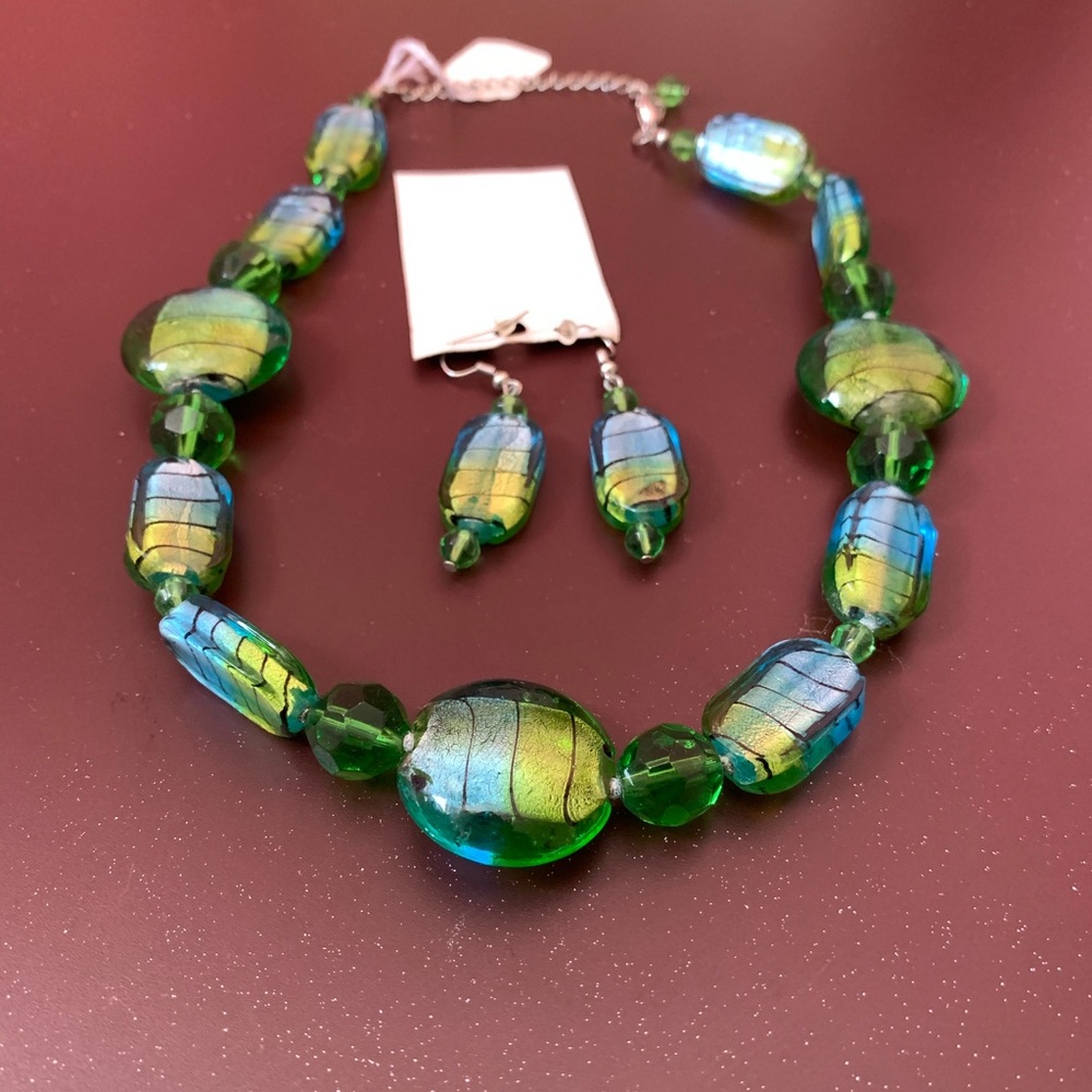 Brand New Necklace & Earring Set